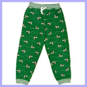 Hanna Anderson Playful Rollerskate Green Joggers💕🛼🌈❤️🌸